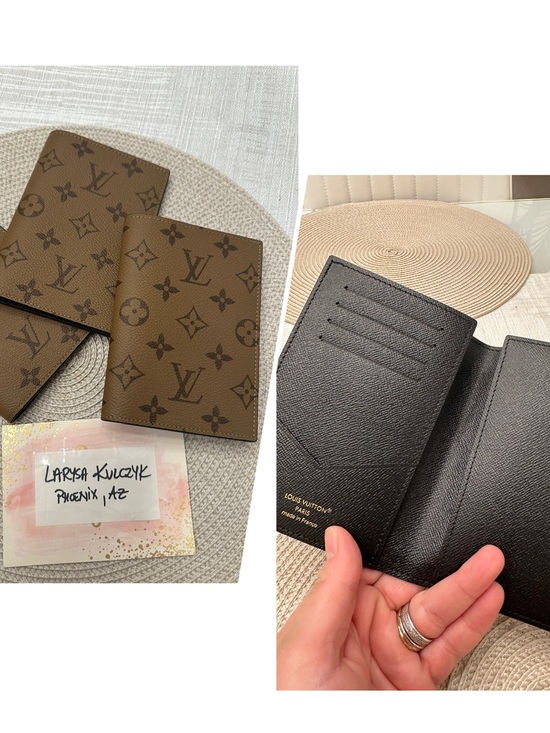 Louis Vuitton Handbags - Louis Vuitton Monogram Passport Cover in Brown Reverse Monogram NEW